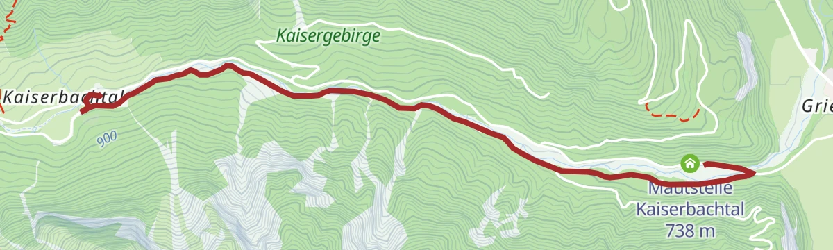 Route map: Umgebung: Alpine Outdoor Gallery & Schnackler Erlebnisweg